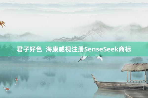 君子好色  海康威视注册SenseSeek商标